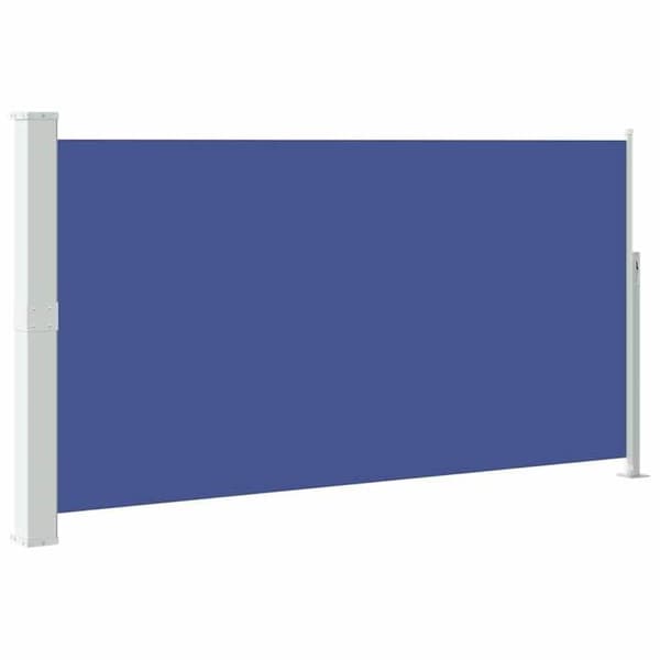 Maison Exclusive - Utdragbart sidotak för patio 170x300 cm Blå