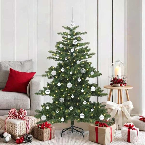 Maison Exclusive - Kunstig Juletræ med Ledningsgrene Grøn 150 cm