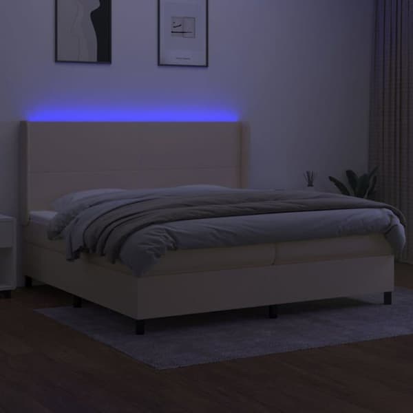 Maison Exclusive - LED-jousipatja kangaspäädyllä