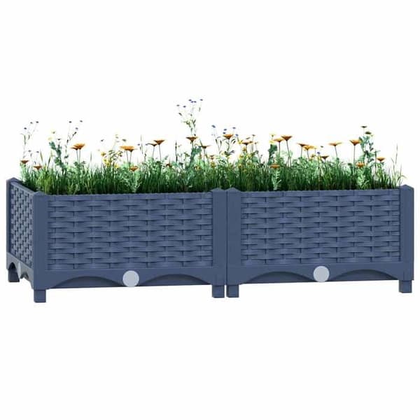 Maison Exclusive - Hög säng 80x40x23 cm Polypropylen