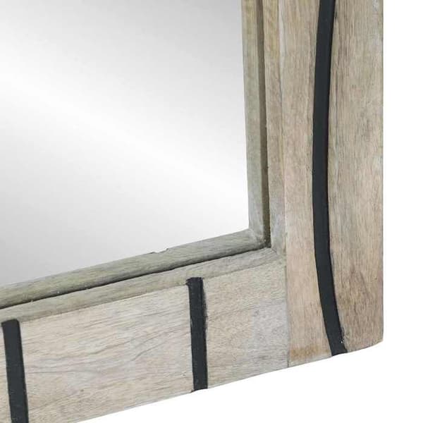 Maison Exclusive - Badrumsspegel Vit 50 x 2,5 x 70 cm Rektangulär