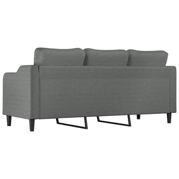 Maison Exclusive - Soffa 3-sits Grå 180 cm Tyg