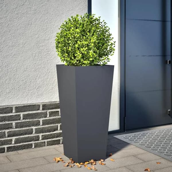 Maison Exclusive - Anthracite kruka 35x35x75 cm stål