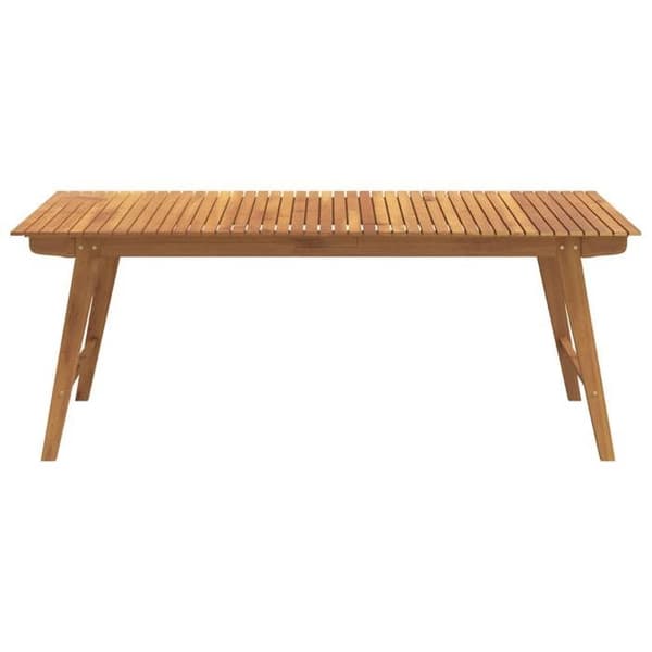 Maison Exclusive - Trädgårdsbord 200x90x75 cm i solid akaciaträ