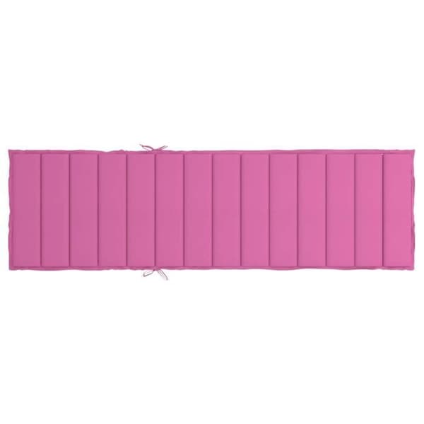 Maison Exclusive - Långfårskudde rosa oxfordtyg