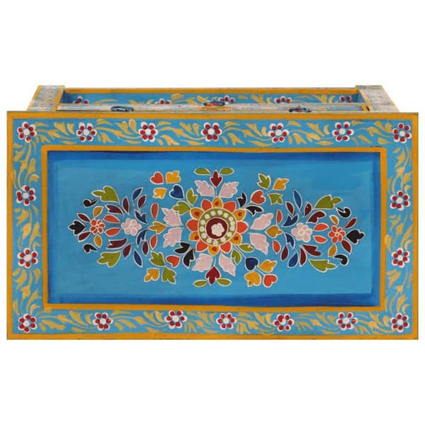 Maison Exclusive - Buffé turkos 55x30x76 cm massiv mangoträ Turkos