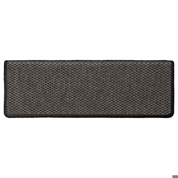 Maison Exclusive - Selvklæbende trappetæpper 15 stk 65x21x4 cm Antracit