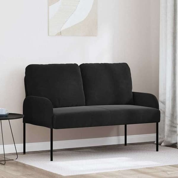 Maison Exclusive - Sohvatyynyt 110cm Musta Vaneri