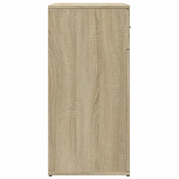 Maison Exclusive - Buffet i sonoma eg 79x38x80 cm i ingeniørtræ