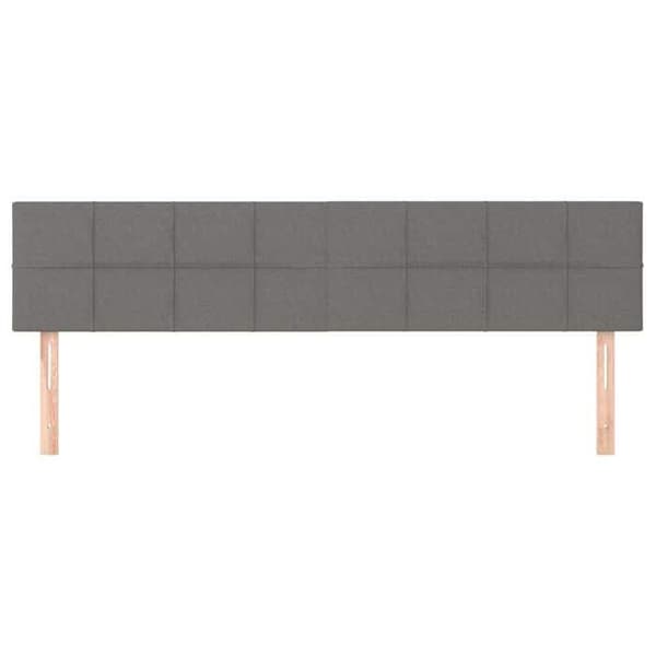 Maison Exclusive - Mørkegrå Hovedgærder 180x5x78/88 cm Stof
