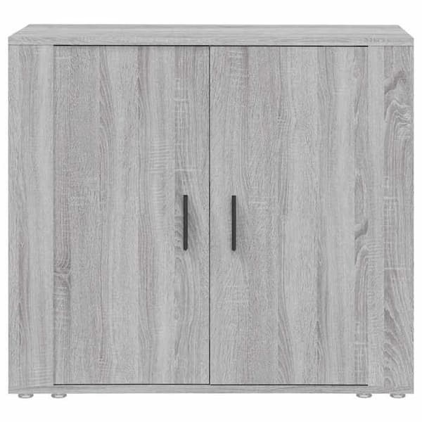 Maison Exclusive - Buffet Sonoma grå 80x33x70 cm Ingeniørtræ