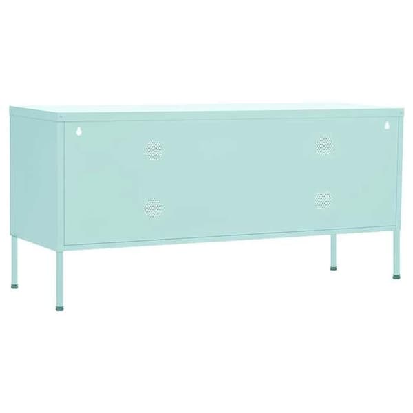 Maison Exclusive - TV-møbel Mintgrøn 105x35x50 cm Stål mintgrön