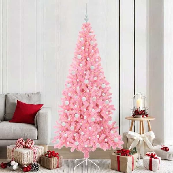 Maison Exclusive - Julgran Rosa 210 cm PVC