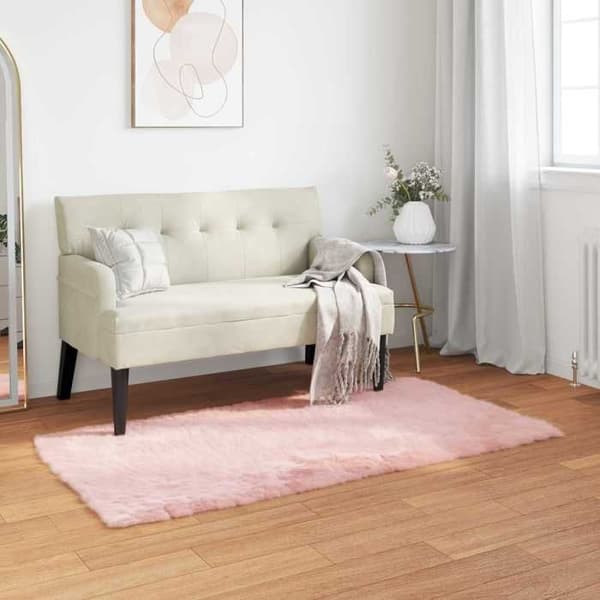 Maison Exclusive - Väärennetty TAFALLA Ruusu 80 x 150 cm Polyesteri