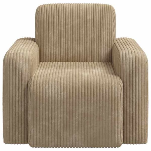 Maison Exclusive - Taupe samettinen nojatuoli