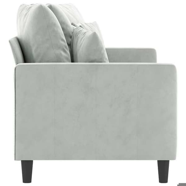 Maison Exclusive - 2-personers Sofa Lys Grå 140 cm Velour