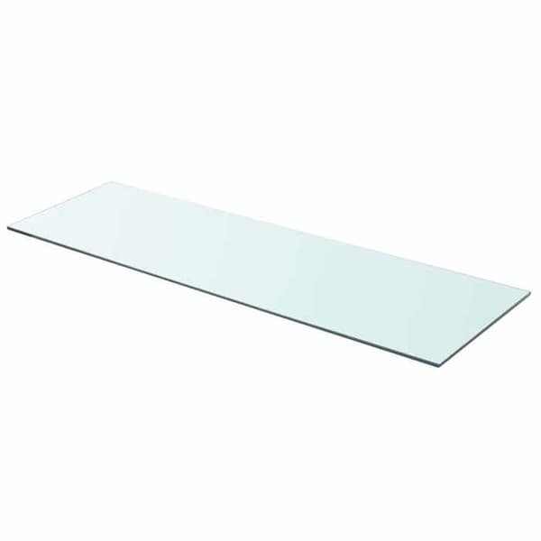 Maison Exclusive - Hyllpaneler 2 st Glas Transparent 90 x 30 cm Transparent