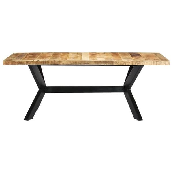 Maison Exclusive - Spisebord 200x100x75 cm Solid mango træ