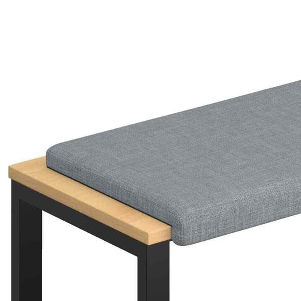 Maison Exclusive - Bänkdyna Ljusgrå Djup 35 cm