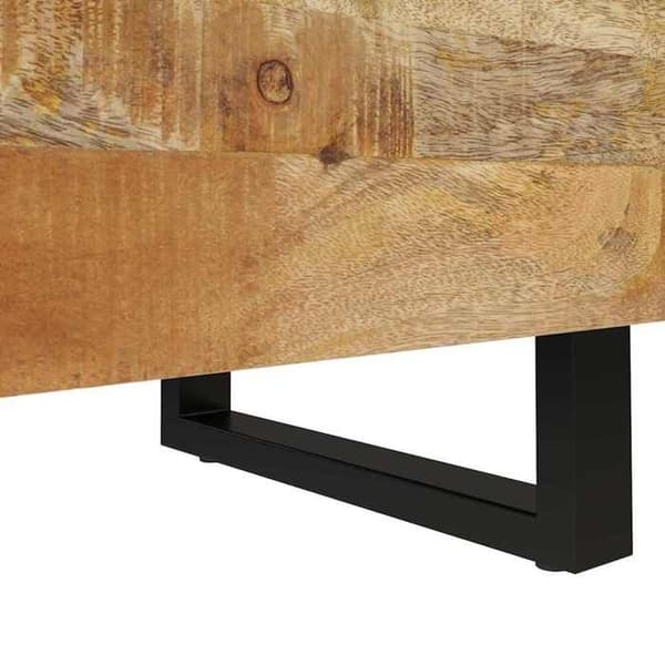 Maison Exclusive - Natborde 2 stk 40x33x46 cm Solid mango træ