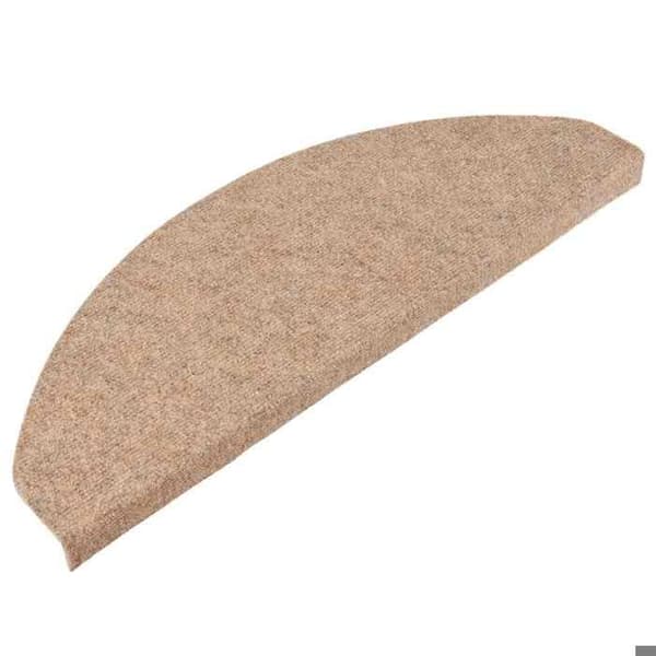 Maison Exclusive - Selvklebende trappetæpper 10 stk beige 65x22,5x3,5 cm
