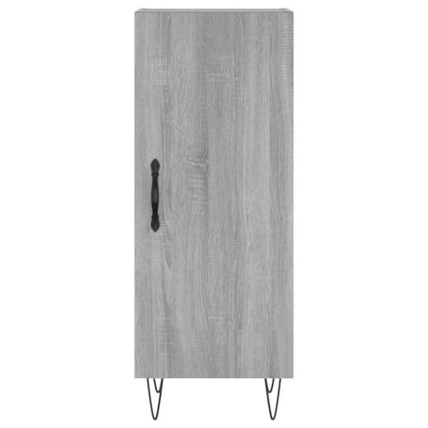 Maison Exclusive - Buffet Sonoma grå 34,5x34x90 cm Ingenjörsträ