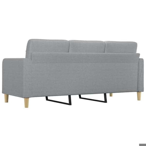 Maison Exclusive - Soffa 3-sits Grå 180 cm Tyg