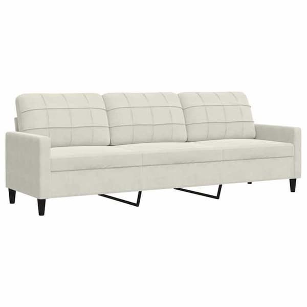Maison Exclusive - Sæt af 3 sofaer med puder og velourpuder