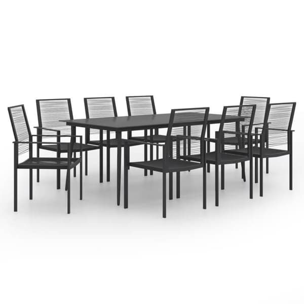 Maison Exclusive - Havemøbler sæt 9 stk.