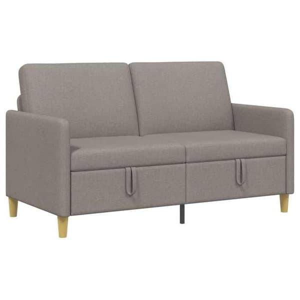 Maison Exclusive - Sofa med opbevaring Taupe 152 x 78 x 87 cm Polyester