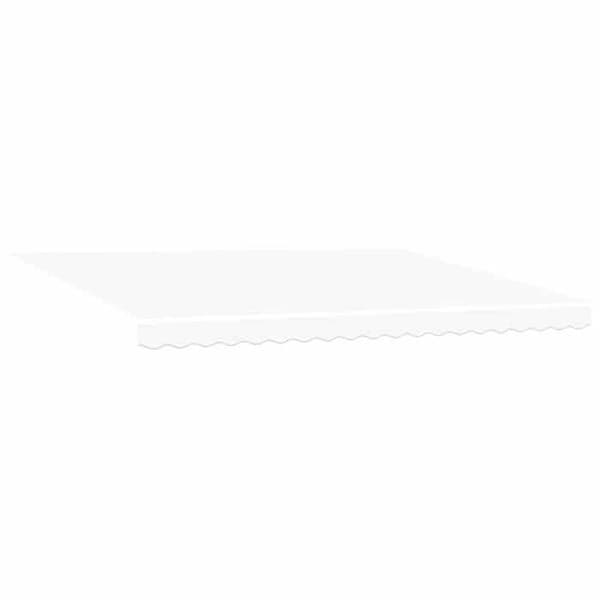 Maison Exclusive - Elektrisk utdragbar markis Vit 4 × 3 m