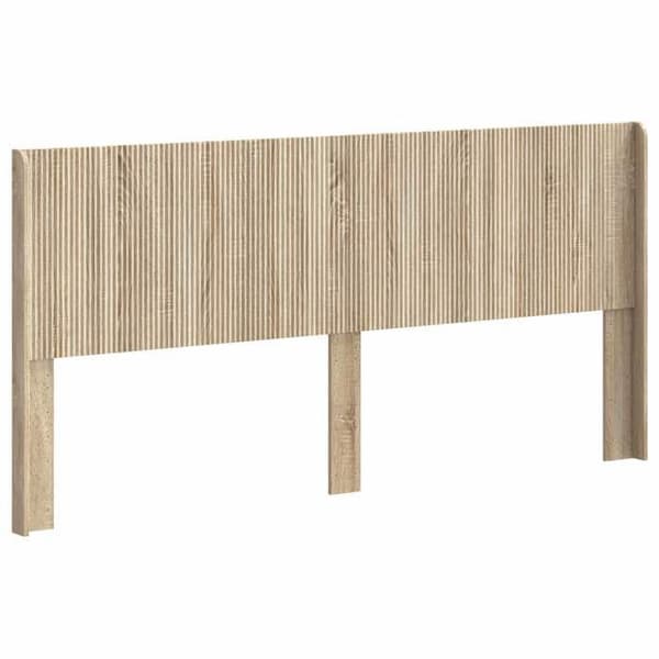Maison Exclusive - Hovedgærde Eg Sonoma 200 cm Ingeniørtræ
