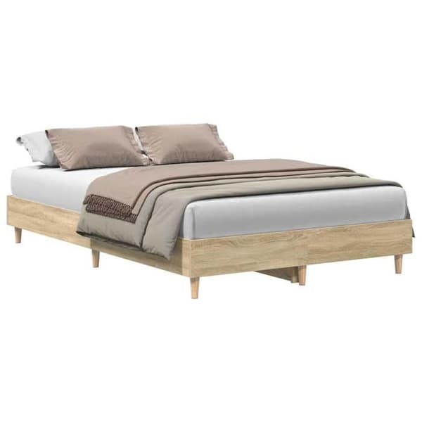 Maison Exclusive - Sängram Sonoma 137 x 190 cm Ingenjörsträ