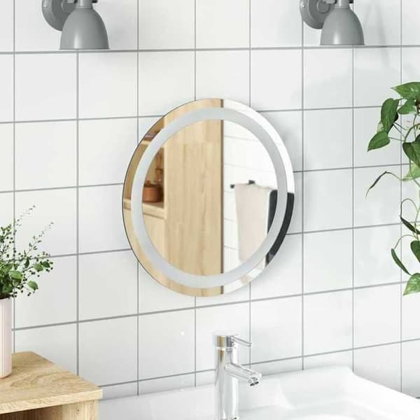 Maison Exclusive - Rund LED-badrumsspegel 40 cm