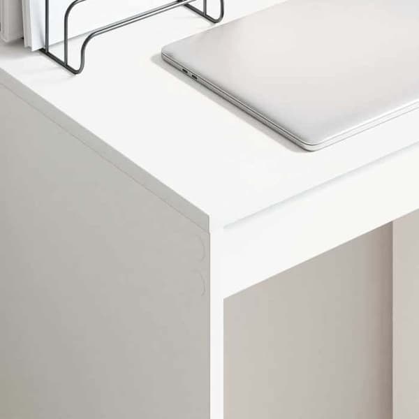 Maison Exclusive - Vitt skrivbord 60 x 40 x 76 cm Vit