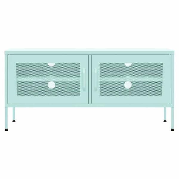 Maison Exclusive - TV-møbel Mintgrøn 105x35x50 cm Stål mintgrön