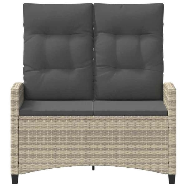 Havemøbel - EKSKLUSIV HUS - 105 x 60 x 112 cm - Stål - Justerbart rygstøtte - Med pude