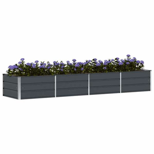 Maison Exclusive - Anthracite-kasvihuone 320 x 80 x 45 cm Teräs