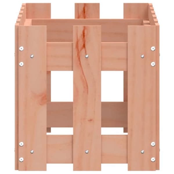 Maison Exclusive - Blomlåda med stängseldesign 60x30x30 cm massiv douglas