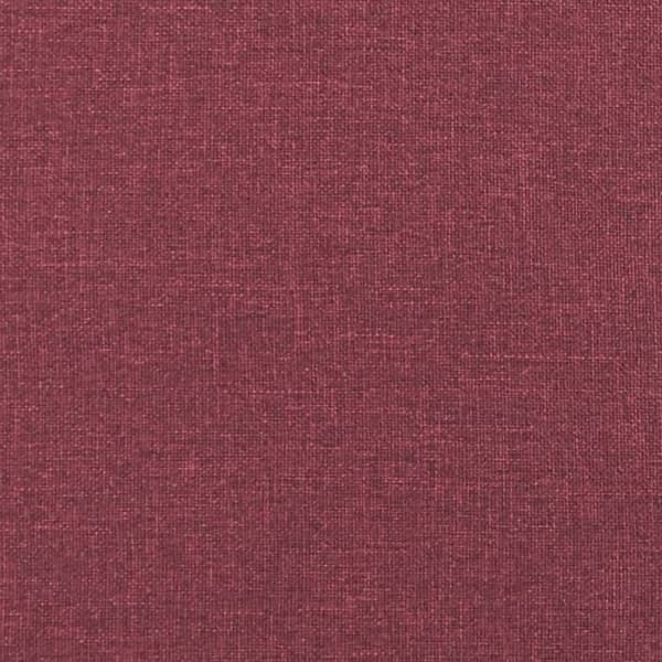 Maison Exclusive - Sæt af 2 sofaer rød bordeaux stof