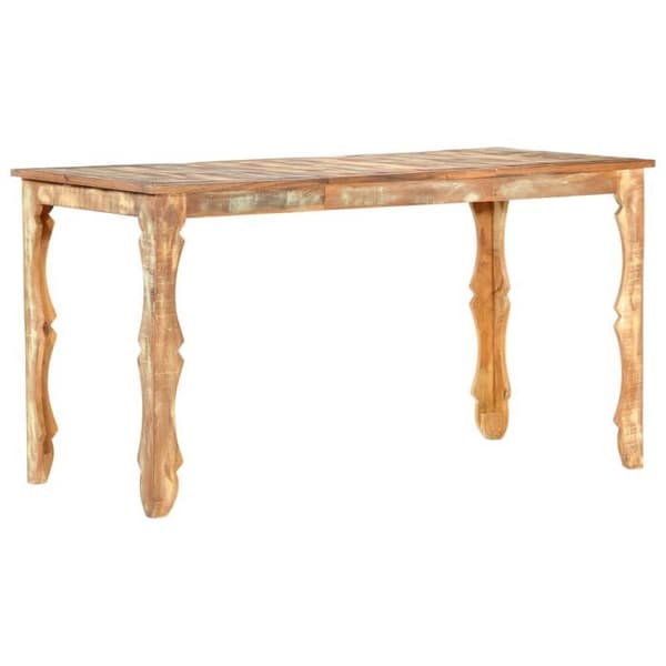 Maison Exclusive - Matbord 140x70x76cm Massivt återvunnet trä