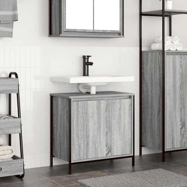 Maison Exclusive - Badeværelsesmøbel med vask 60x34,5x60 cm
