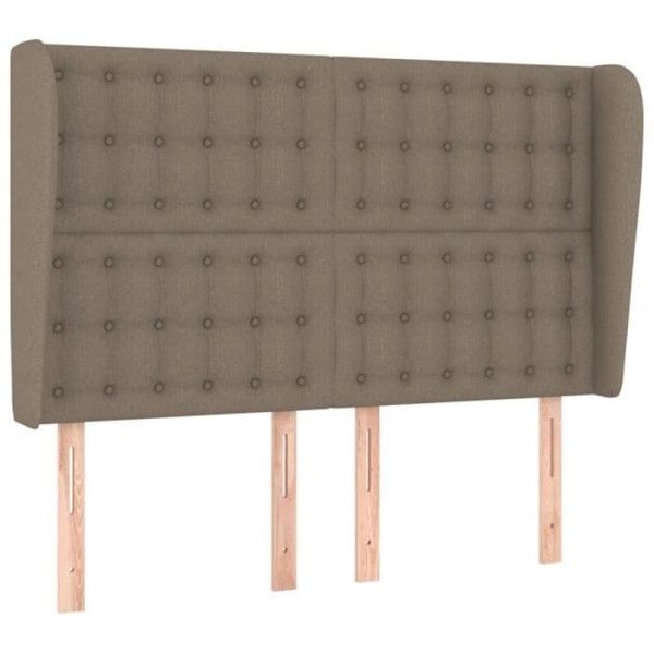 Sänggavel - Tyg118 - Taupe - 147x23x118/128 cm Mol