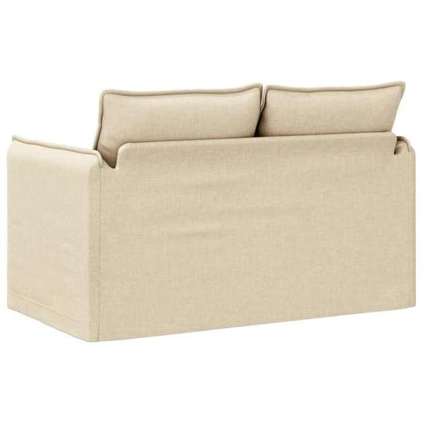 Maison Exclusive - Creme Sofa 136 x 82 x 85 cm stof