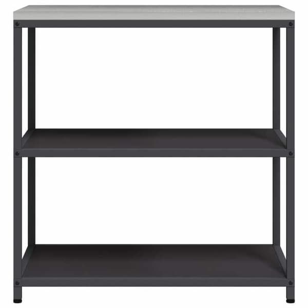 Køkkenhylde - MAISON EXCLUSIVE - HATTEM - Sort - 90x50x92 cm - Stål