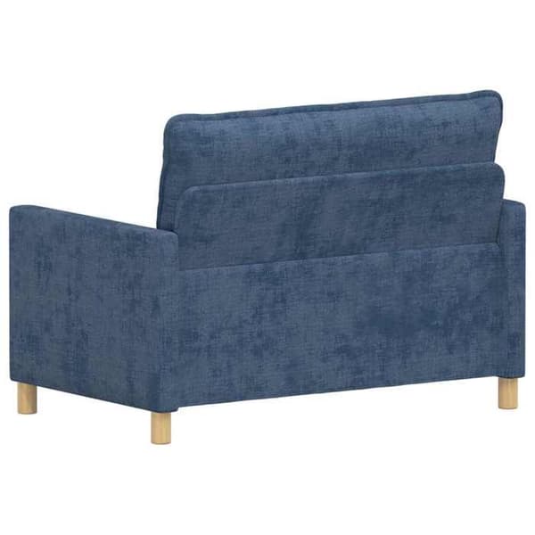 Maison Exclusive - Soffa Blå 126 x 81 x 87,5 cm Polyester