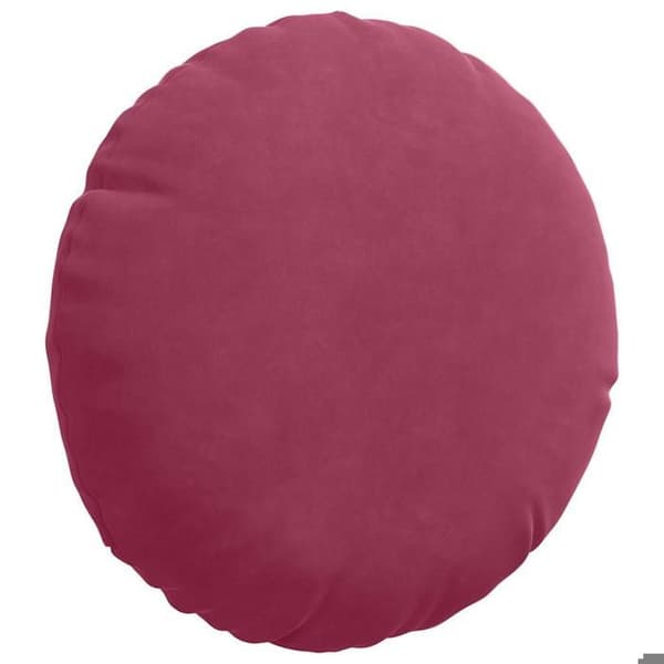 Maison Exclusive - Sittkuddar 2 st Sammet Bordeaux Ø30 x 13 cm Bordeaux