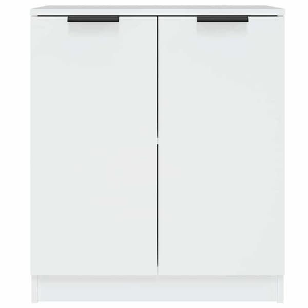 Maison Exclusive - Buffé Vit 60x30x70 cm Ingenjörsträ