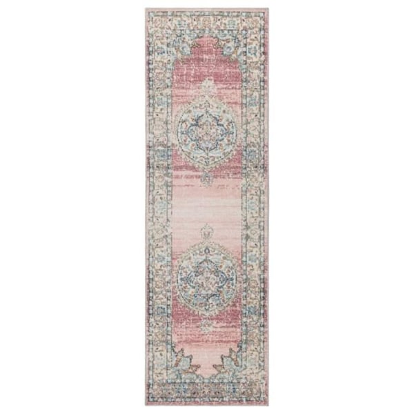 ARBIZU tæppe indendørs udendørs vintage design 80x250 cm0 [cm] Flerfärgad