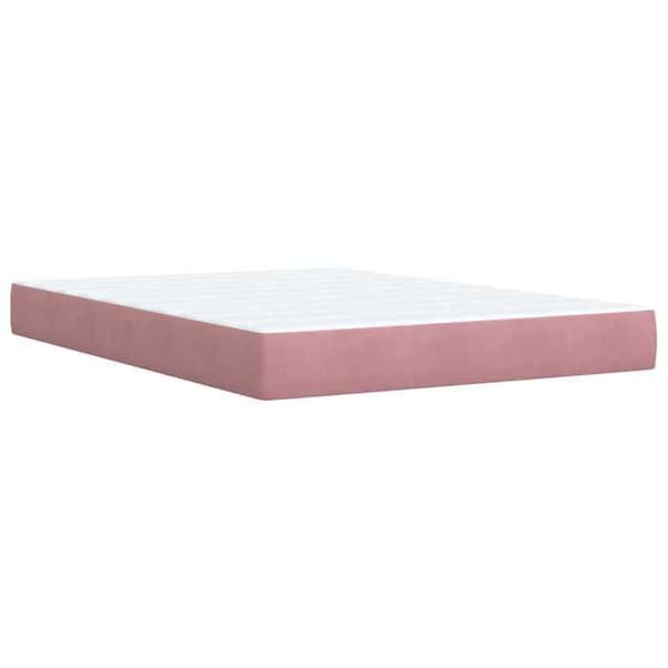 Maison Exclusive - Boxspring säng med madrass Rose 140 x 200 cm Sammet